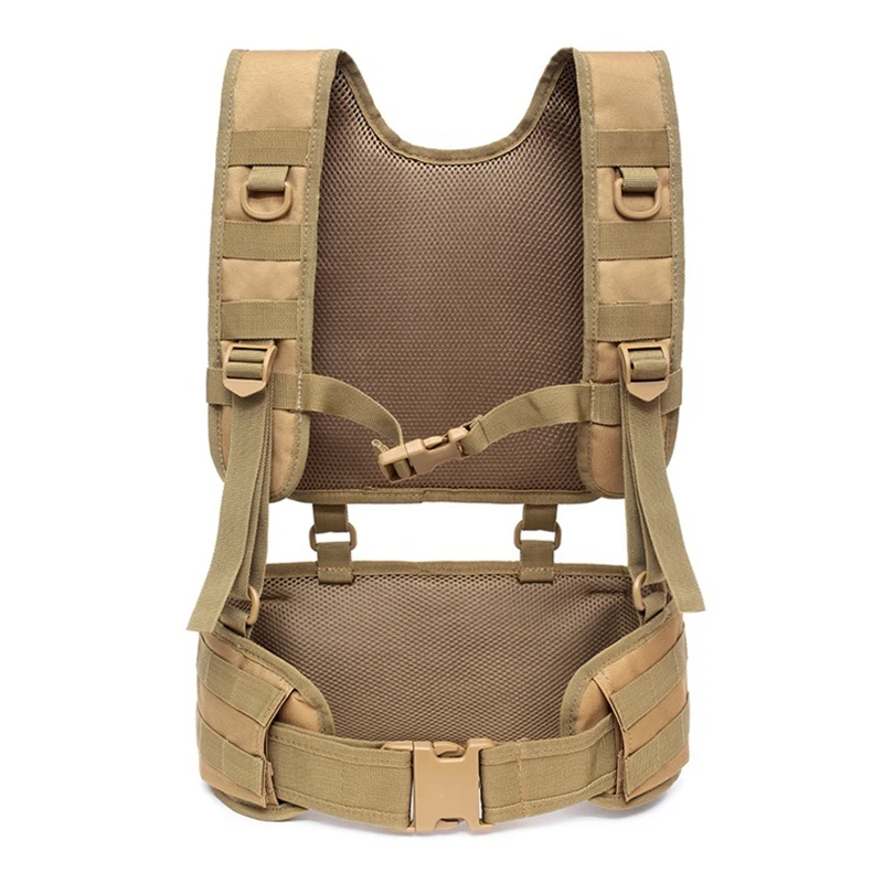 Outdoor Hunting Equipment - Çıkarılabilir Taktik Yelek Molle Göğüs Askısı