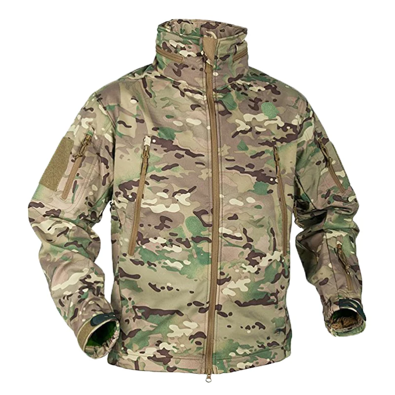Outdoor Hunting Coat - Erkek Kış Sonbahar Softshell Polar Ceketler