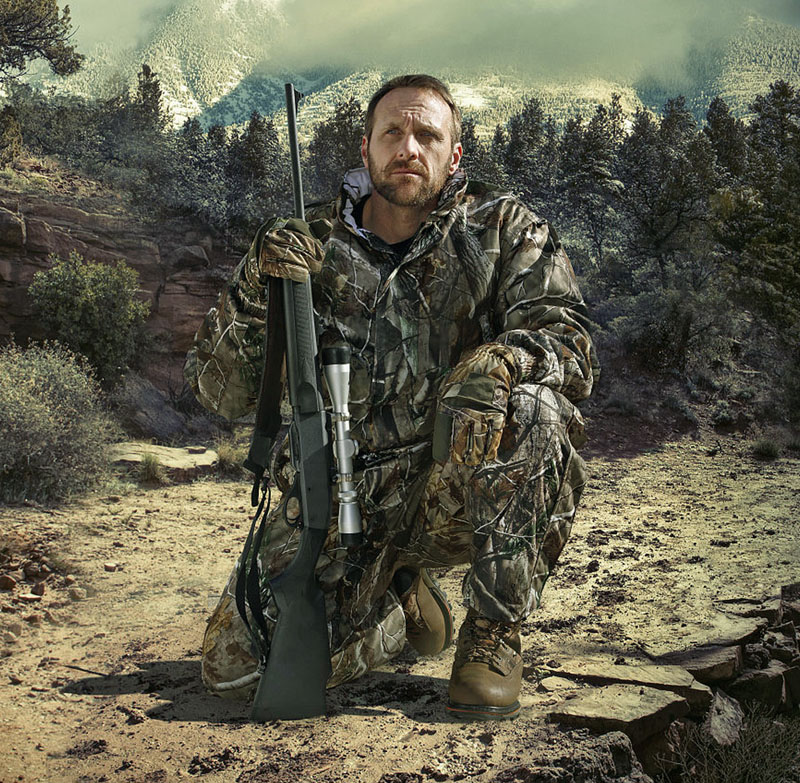 Men'S Outdoor Hunting Jacket - Keskin nişancı CS Yaprakları Biyonik Kamuflaj