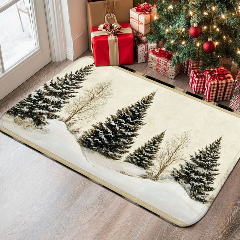 VIKAMA Noel Halısı Kış Kar Man - Hunting Outdoor Rug incelemesi ve fiyatı