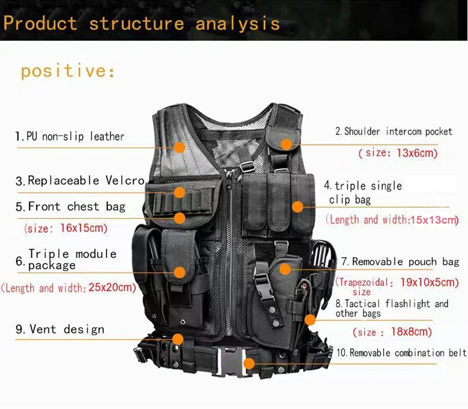Ayarlanabilir Molle Taktik Yel - Outdoor Hunting Coat incelemesi ve fiyatı