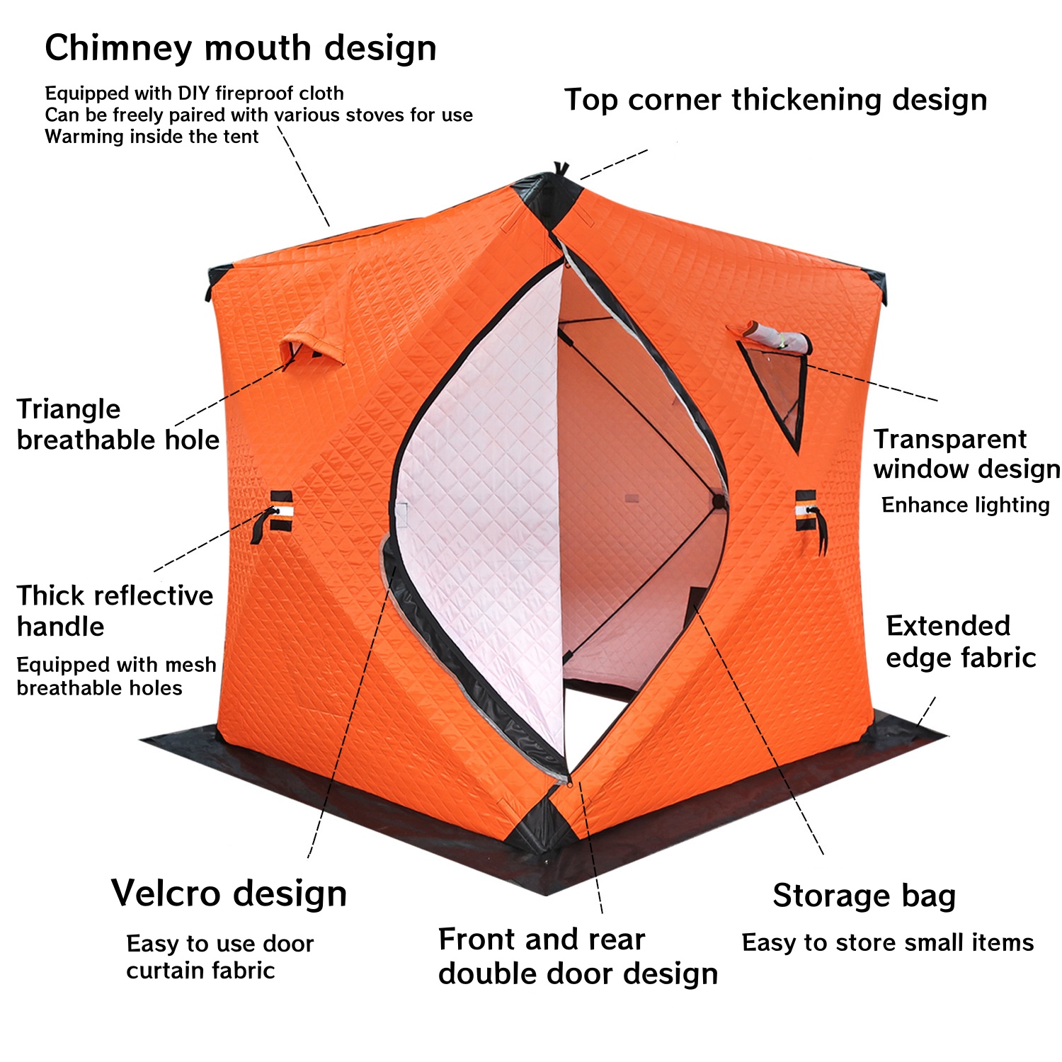 Kışlık Avcılık Çadırı Yüksek K - Outdoor Hunting House incelemesi ve fiyatı