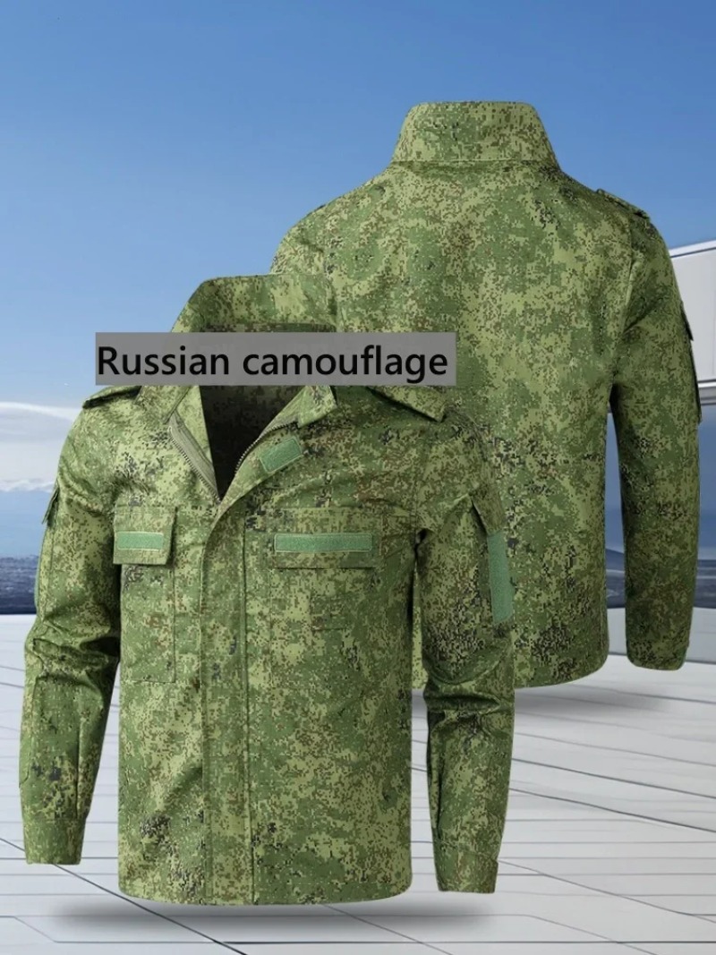 Rus Kamuflaj Taktik Elbisesi S - Men'S Outdoor Hunting Jacket incelemesi ve fiyatı