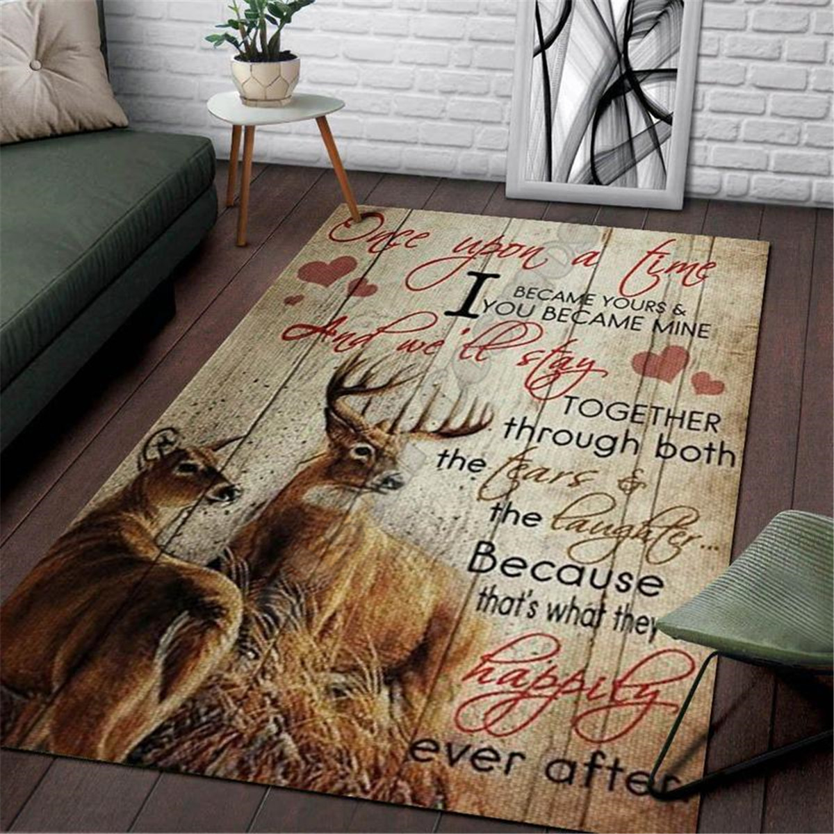 Geyik Avı Alanı Halısı 3d bask - Hunting Outdoor Rug incelemesi ve fiyatı